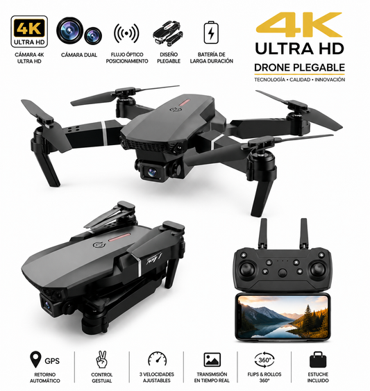 Dron E88 Pro Con Camara Dual